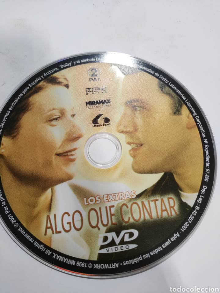 Cinema: SD779 algo que contar SOLO DISCO DVD