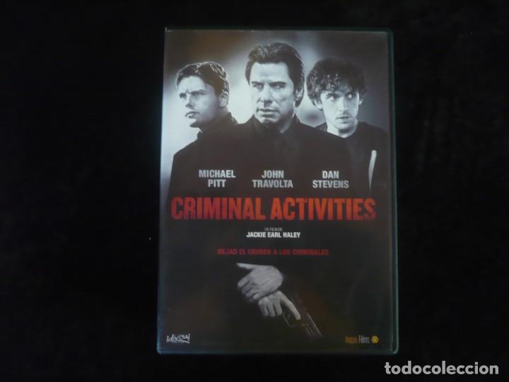 Cinema: criminal activities - dvd casi como nuevo