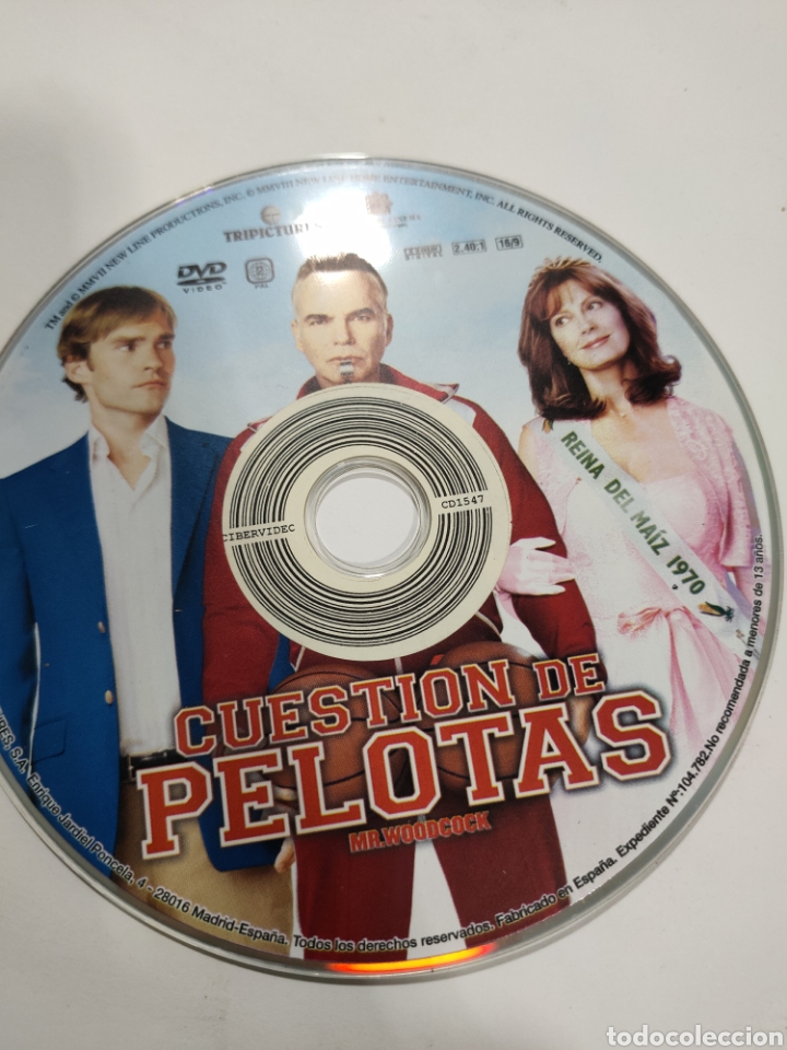 Cinema: SD835 cuesti&oacute;n de pelotas SOLO DISCO DVD