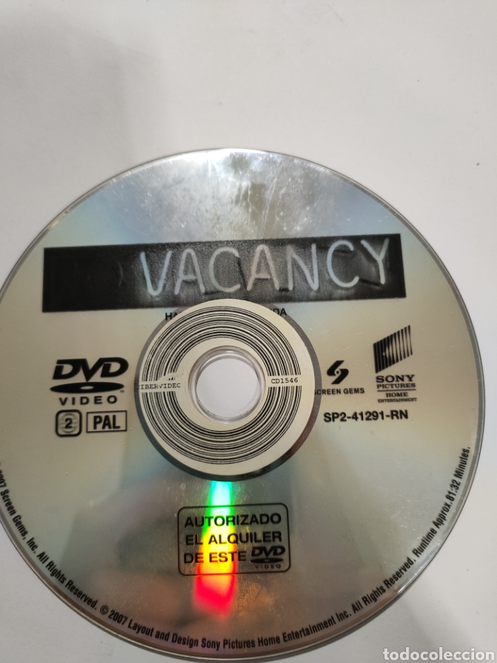 Cin&eacute;ma: SD841 vacancy SOLO DISCO DVD