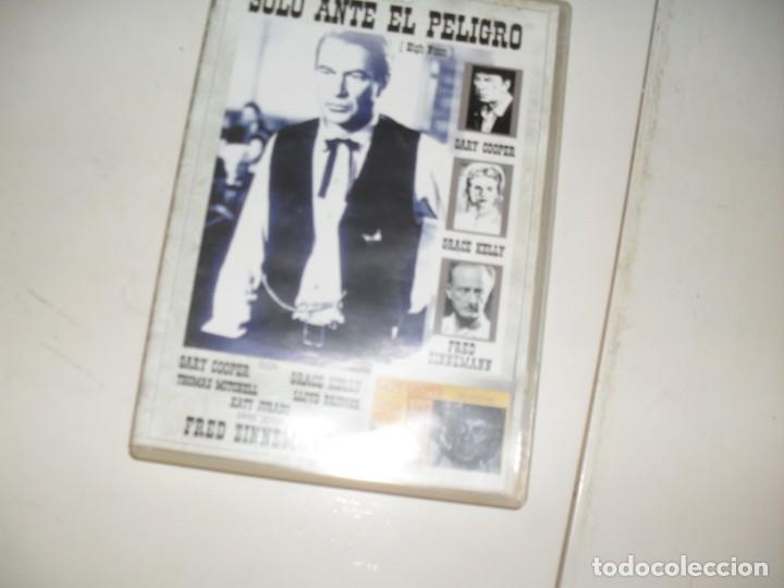 Cine: solo ante el peligro.con gary cooper.dvd licencia 70.909.cine clasico..