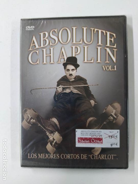 Cine: ABSOLUTE CHAPLIN. VOL. VOLUMEN 1. LOS MEJORES CORTOS DE CHARLOT. DVD. TDKV10B
