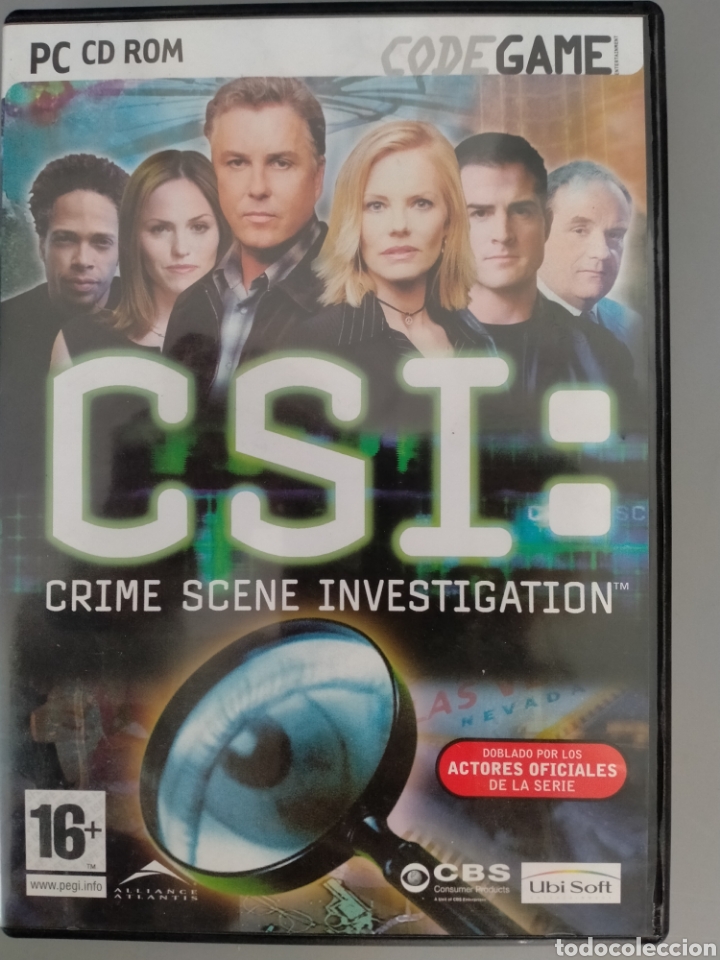 Cine: Lote CSI la pel&iacute;cula en DVD y Code Game pc CD rom - Foto 3