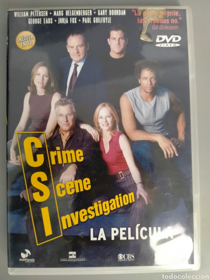 Cine: Lote CSI la pel&iacute;cula en DVD y Code Game pc CD rom - Foto 1