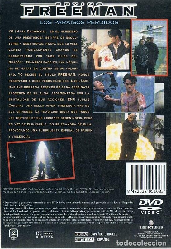 Cine: CRYING FREEMAN LOS PARAISOS PERDIDOS - Foto 2