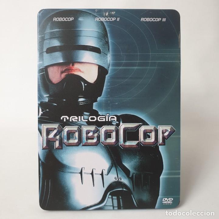 Manchuria ligero proteger robocop (1987) trilogía steelbook, caja metálic - Compra venta en  todocoleccion