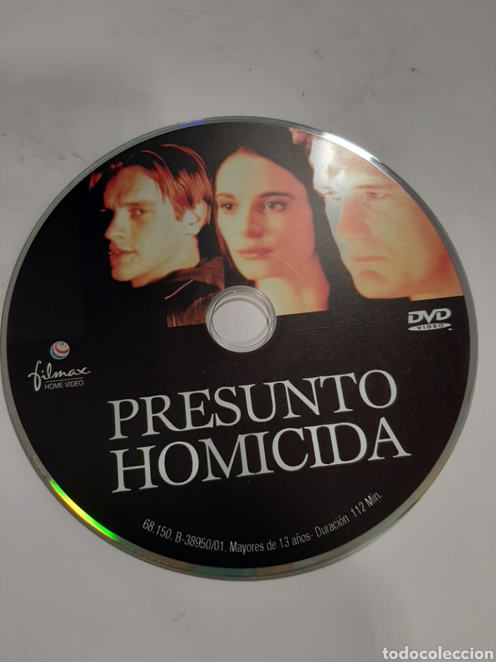Cinema: SD912 presunto homicida SOLO DISCO DVD
