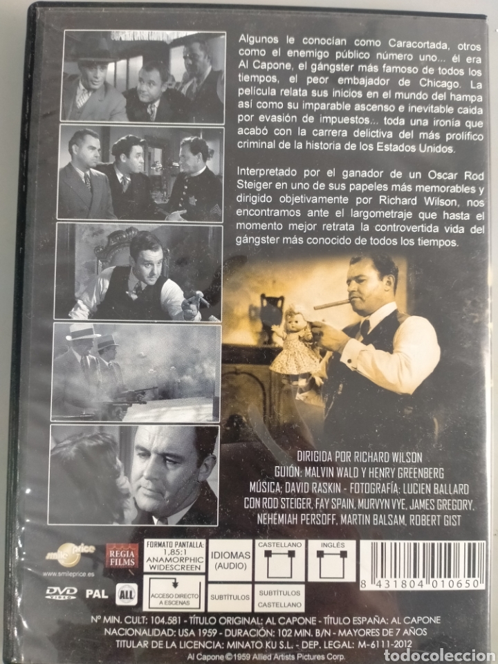 Cine: dvd Al Capone, Rod Steiger - Foto 3