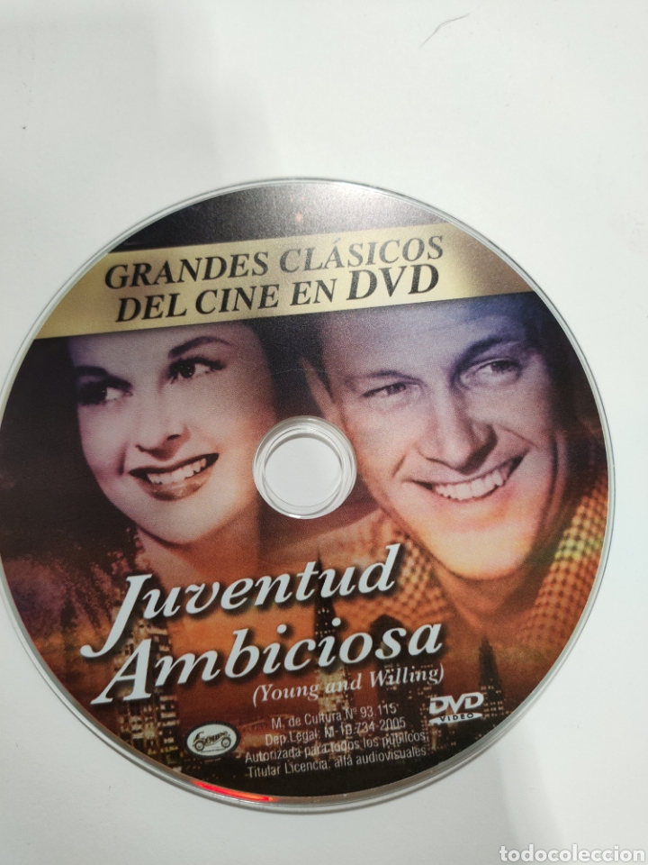 Cinema: SD979 juventud ambiciosa SOLO DISCO DVD