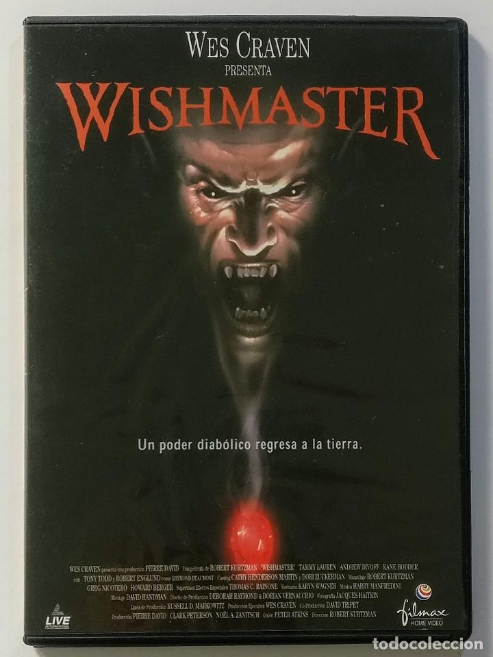 Cine: Wishmaster - Robert Kurtzman - DVD - Foto 1