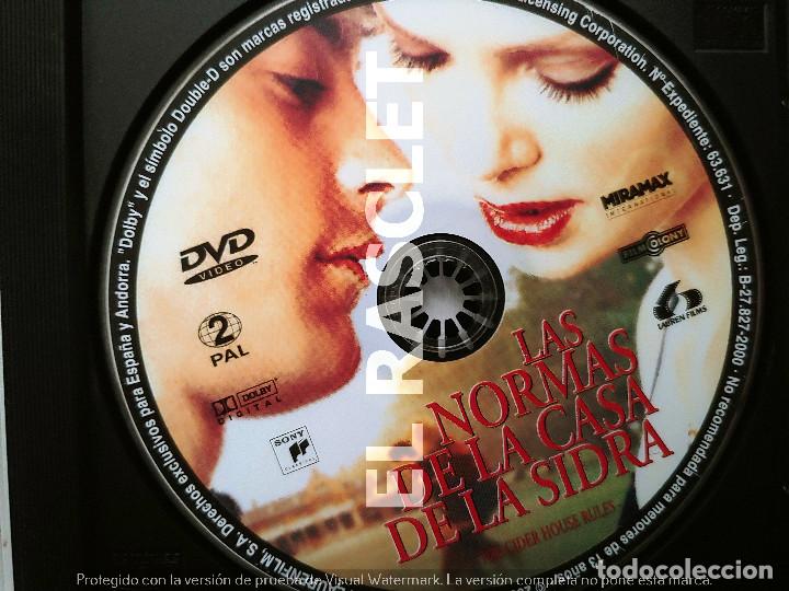 Cinema: DVD CINE : LAS NORMAS DE LA CASA DE LA SIDRA- DISCO CON CARATULA ORIGINAL PERO SIN CAJA DE ORIGEN