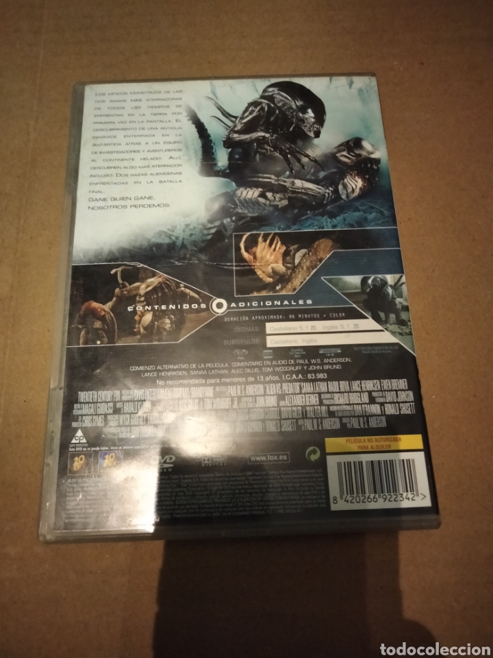 Cine: Alien vs predator dvd -160 - Foto 2
