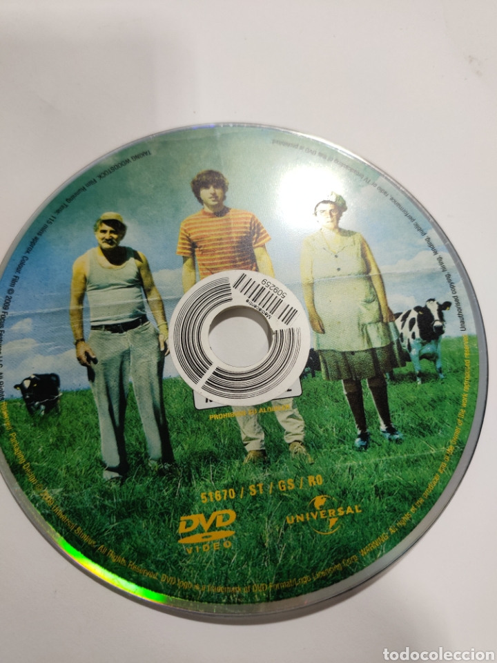 Cinema: SD393 regreso a woodstock SOLO DISCO DVD
