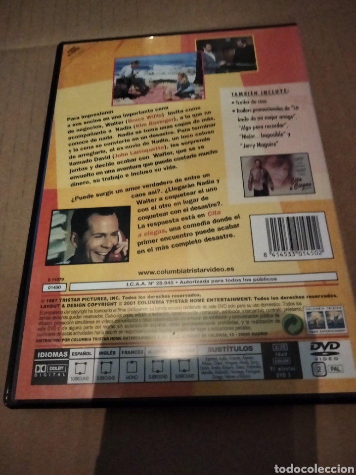 Cine: Cita a ciegas ---- dvd - Foto 2