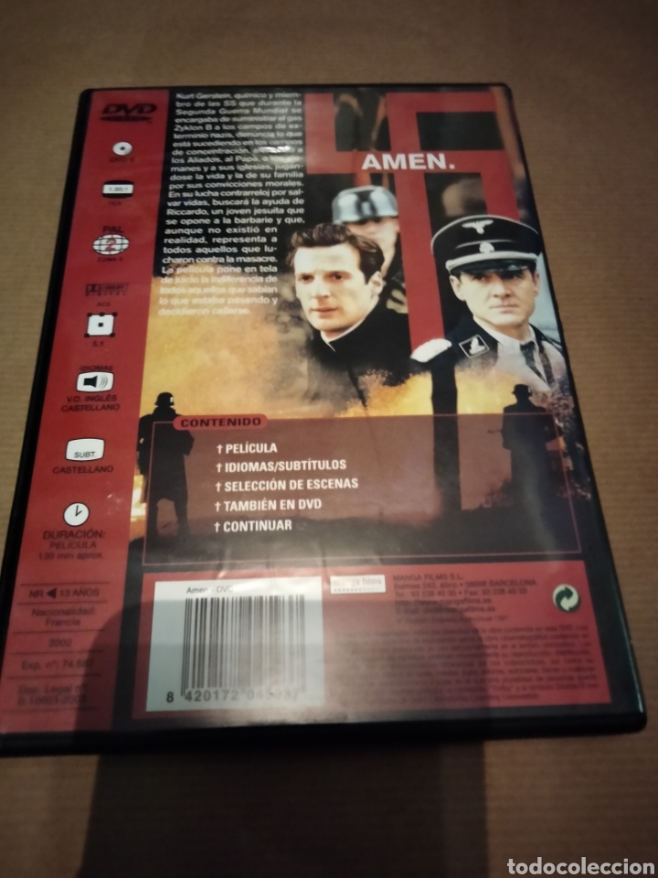 Cine: Amen dvd -------- 116 - Foto 2