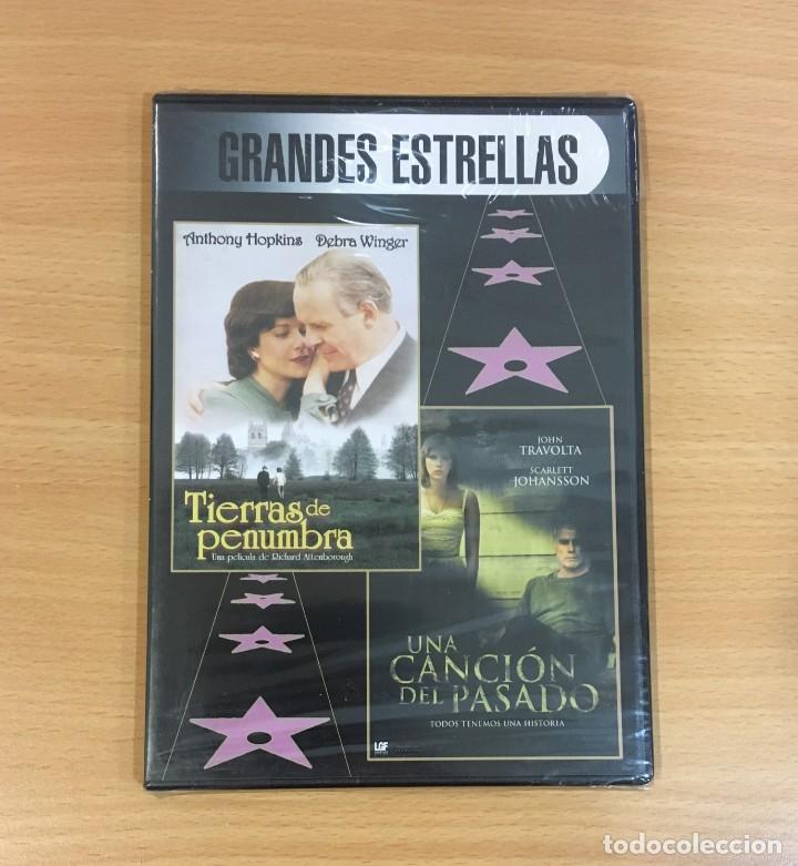 Cine: DVD 2X1 CINE DE GRANDES ESTRELLAS - TIERRAS DE PENUMBRA Y UNA CANCI&Oacute;N DEL PASADO. PRECINTADO