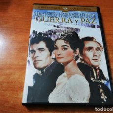 Cine: GUERRA Y PAZ DVD DEL AÑO 2003 AUDREY HEPBURN HENRY FONDA MEL FERRER. Lote 362041995