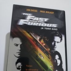 Cine: THE FAST AND THE FURIOUS (A TODO GAS) VAN DIESEL / PAUL WALKER (DVD). Lote 299587343
