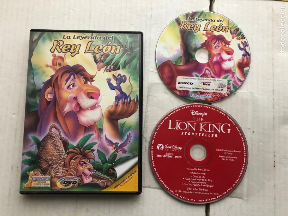 Cine: La leyenda del rey leon 2007 + lion king storyteller cd 1994 2005 pelicula dvd kreaten