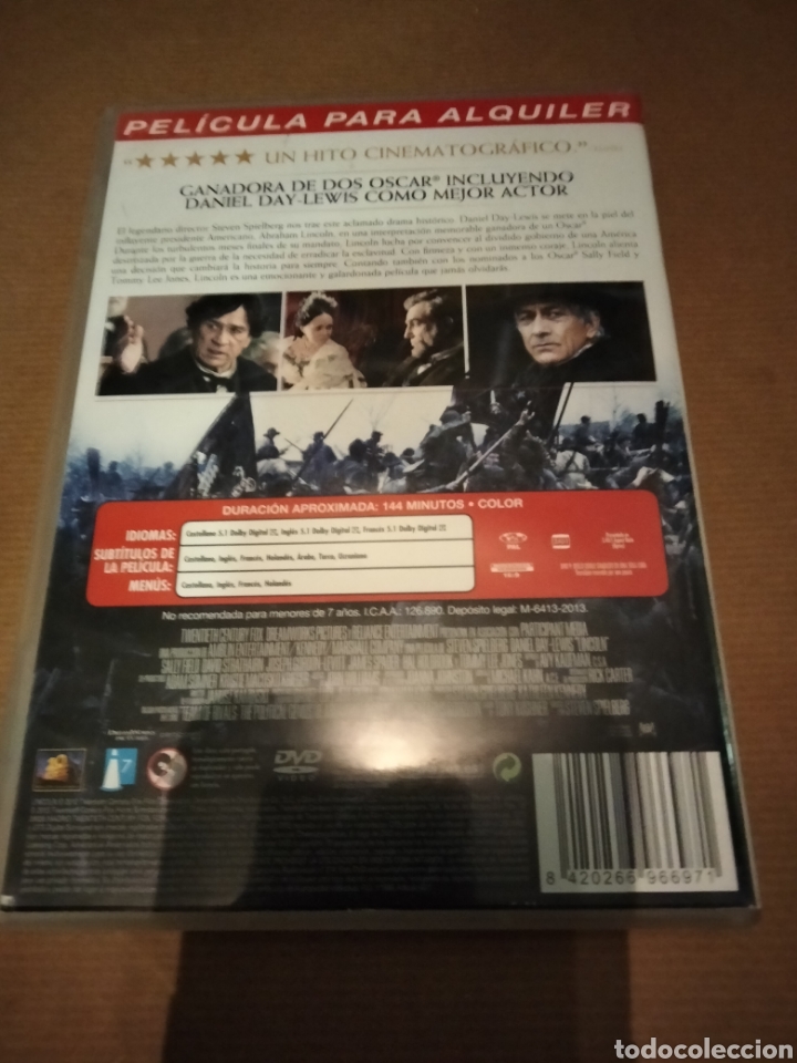 Cine: Lincoln dvd -------212 - Foto 2