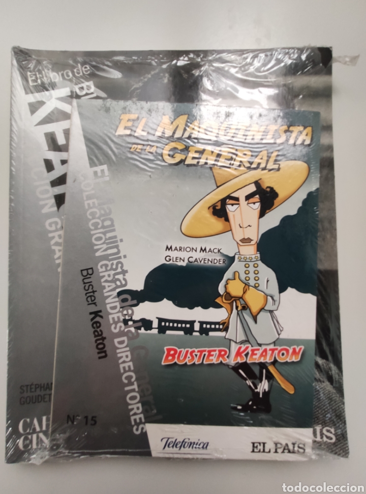 Cinema: El Maquinista de la General. Buster Keaton. Libro+DVD colecci&oacute;n grandes directores. Nuevo precintado