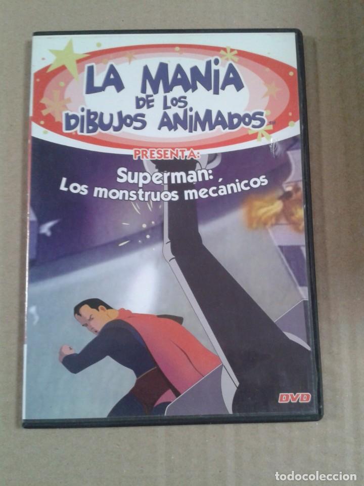 Cine: LA MANIA DE LOS DIBUJOS ANIMADOS. SUPERMAN: LOS MONSTRUOS MECANICOS. DVD