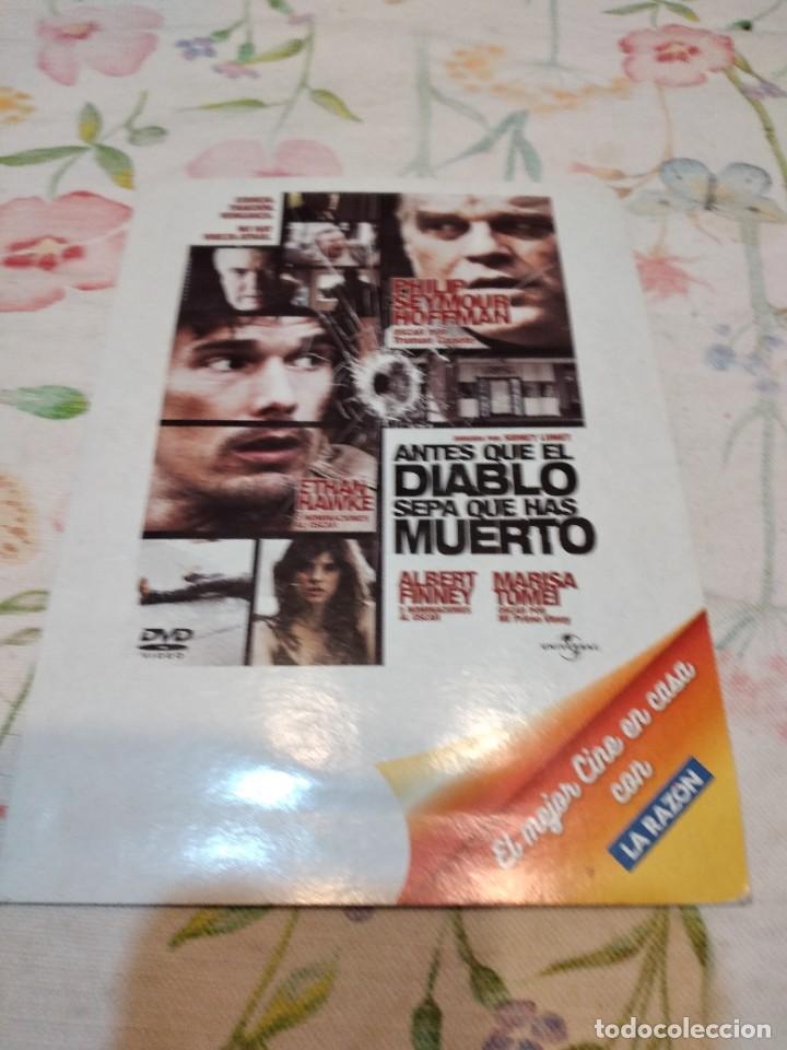 Cinema: GG-999 DVD CINE ANTES QUE EL DIABLO SEPA QUE HAS MUERTO