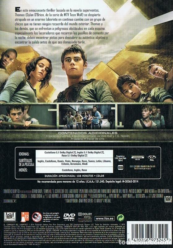 Cine: EL CORREDOR DEL LABERINTO - Foto 2