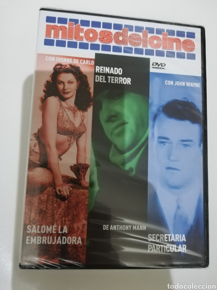 Kino: SALOM&Eacute; LA EMBRUJADORA / REINADO DEL TERROR / SECRETARIA PARTICULAR (DVD PRECINTADO)