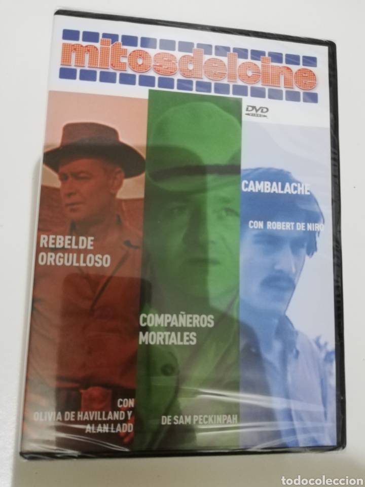 Kino: REBELDE ORGULLOSO / COMPA&Ntilde;EROS MORTALES / CAMBALACHE (DVD PRECINTADO)