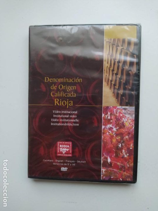Cinema: DENOMINACION DE ORIGEN CALIFICADA. CONSEJO REGULADOR DEL RIOJA VIDEO INSTITUCIONAL DVD. TDKV11B