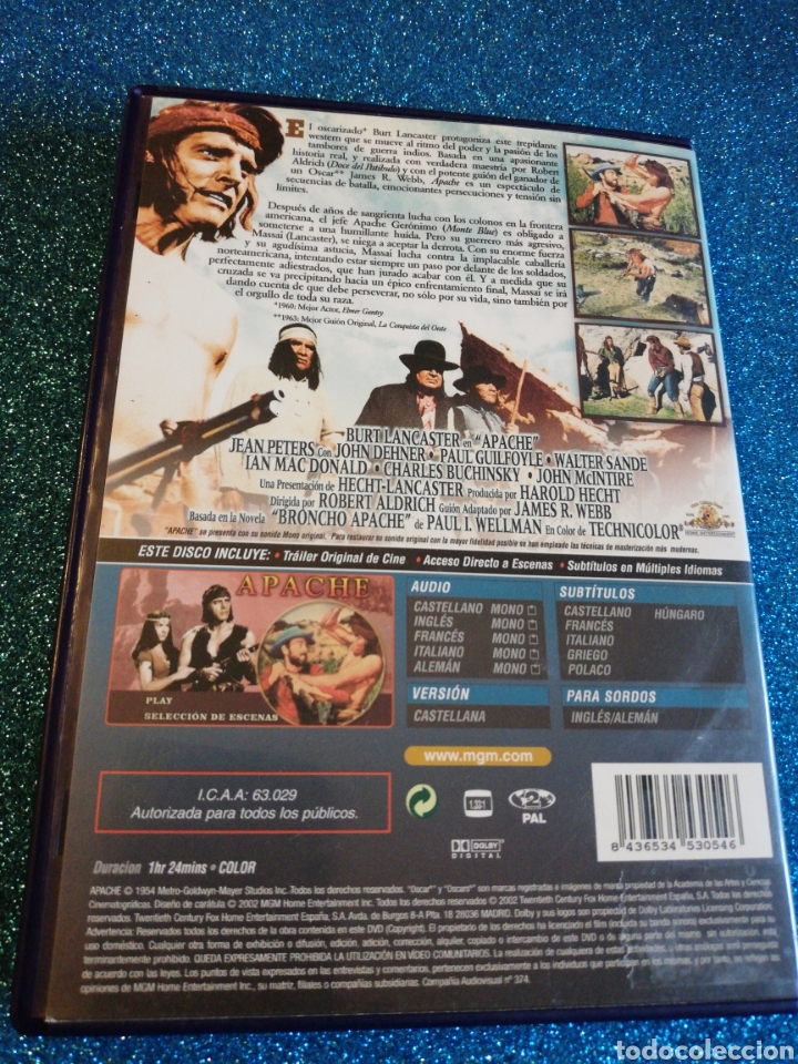 Cine: Apache dvd Burt Lancaster - Foto 2