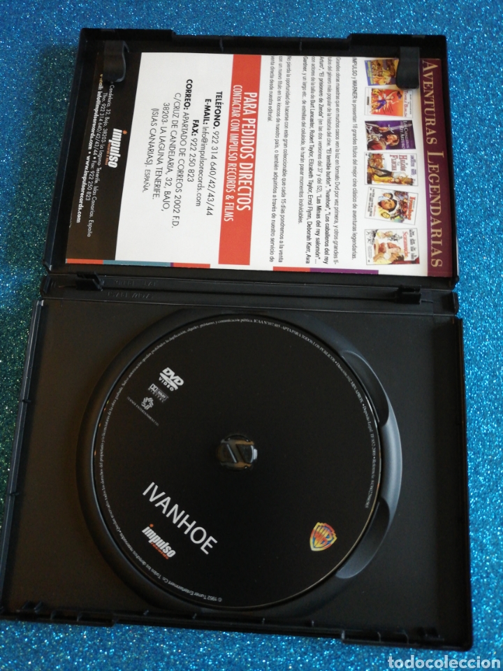 Cine: Ivanhoe Dvd Pel&iacute;cula - Foto 3