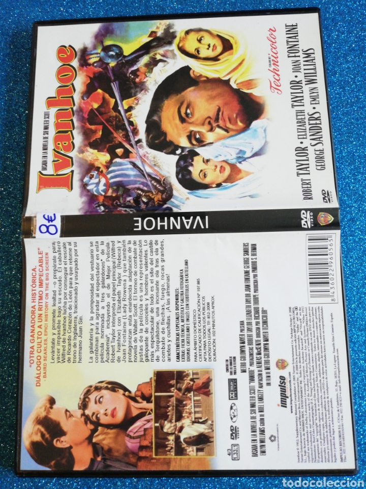 Cine: Ivanhoe Dvd Pel&iacute;cula - Foto 4