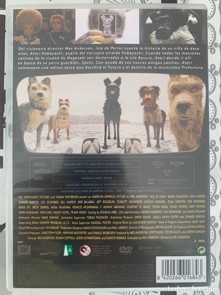 Cine: isla de los perros - DVD - Foto 2