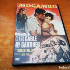 Cine: MOGAMBO DVD DEL AÑO 2005 ESPAÑA JOHN FORD CLARK GABLE AVA GARDNER GRACE KELLY. Lote 300855488