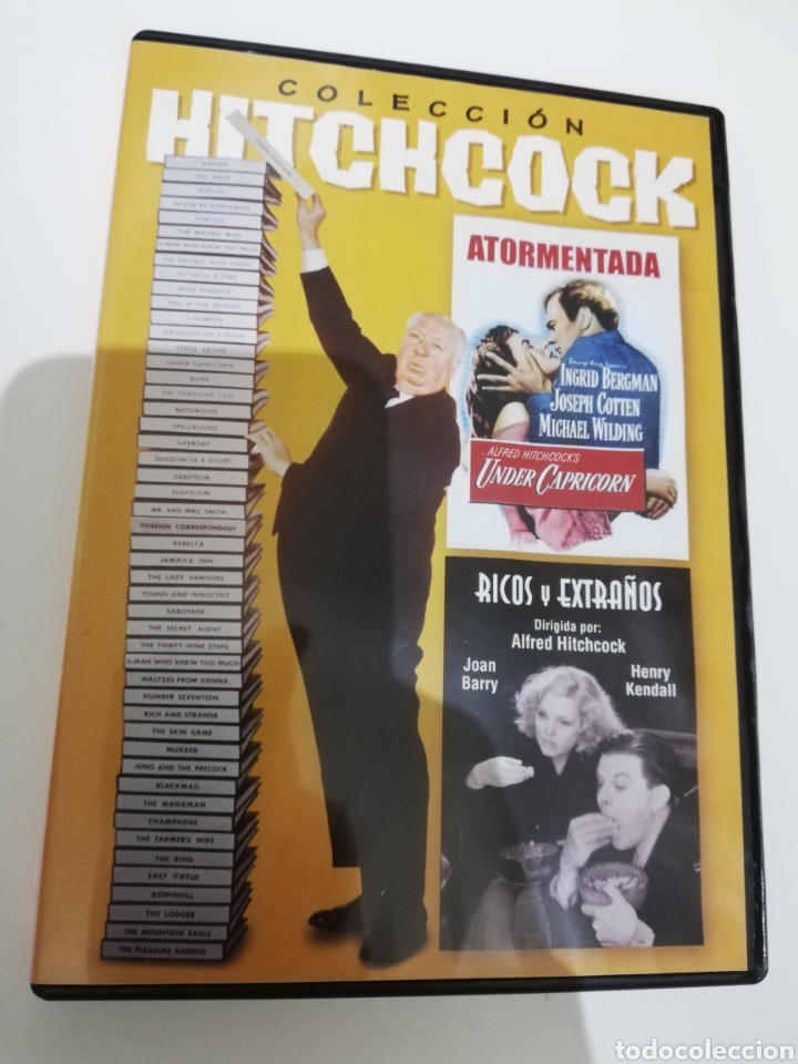 Cinema: ATORMENTADA / RICOS Y EXTRA&Ntilde;OS (COLECCI&Oacute;N HITCHCOCK) DVD