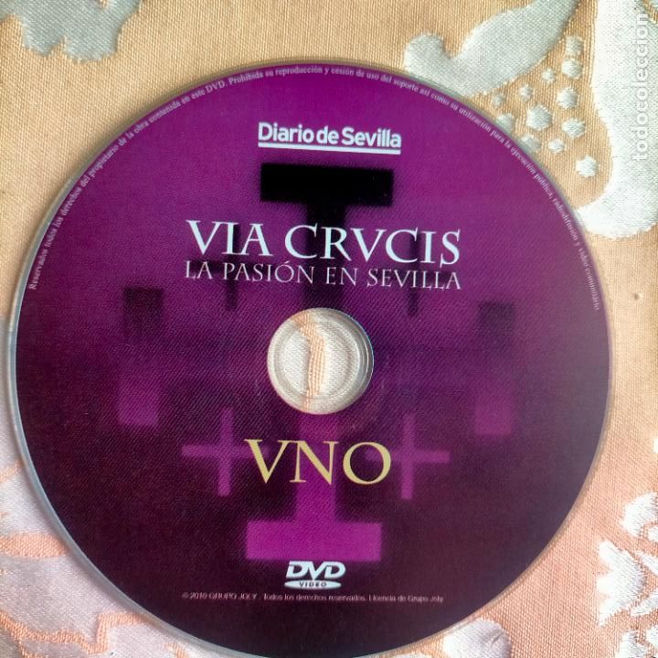 Cine: DVD ORIGINAL SEMANA SANTA SEVILLA - LA PASION EN SEVILLA VIA CRUCIS CRVCIS NUMERO UNO 1