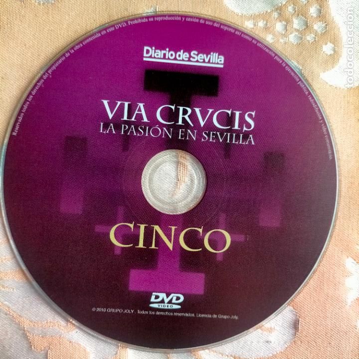 Cine: DVD ORIGINAL SEMANA SANTA SEVILLA - LA PASION EN SEVILLA VIA CRUCIS CRVCIS NUMERO CINCO 5