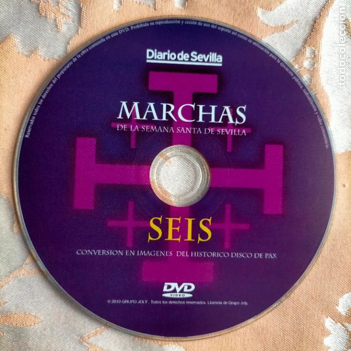 Cine: DVD ORIGINAL SEMANA SANTA SEVILLA - LA PASION EN SEVILLA VIA CRUCIS CRVCIS NUMERO SEIS 6