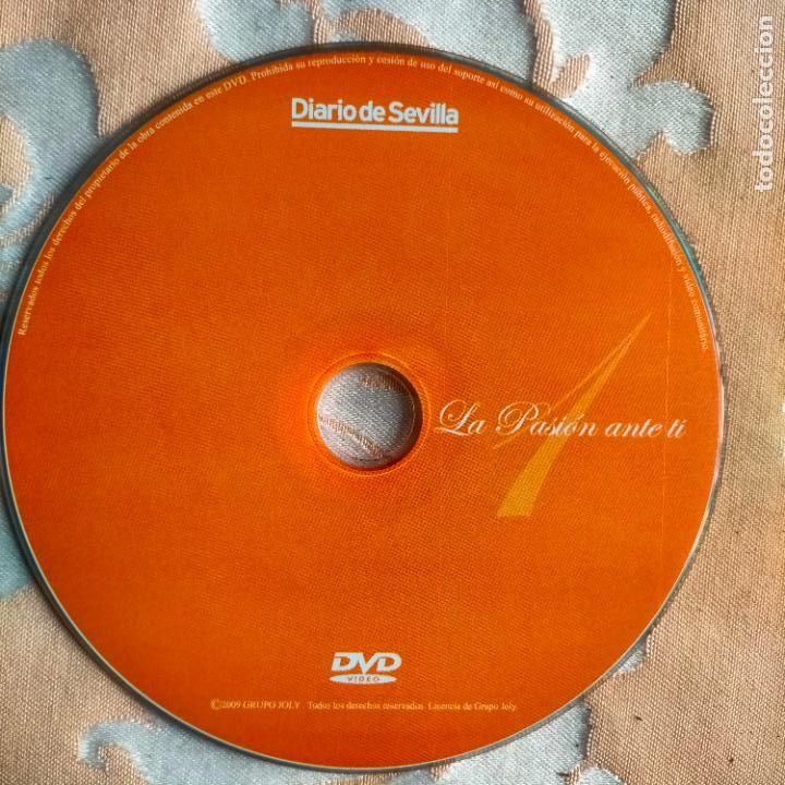 Cin&eacute;ma: DVD ORIGINAL SEMANA SANTA SEVILLA - LA PASION ANTE TI 2009 N 3