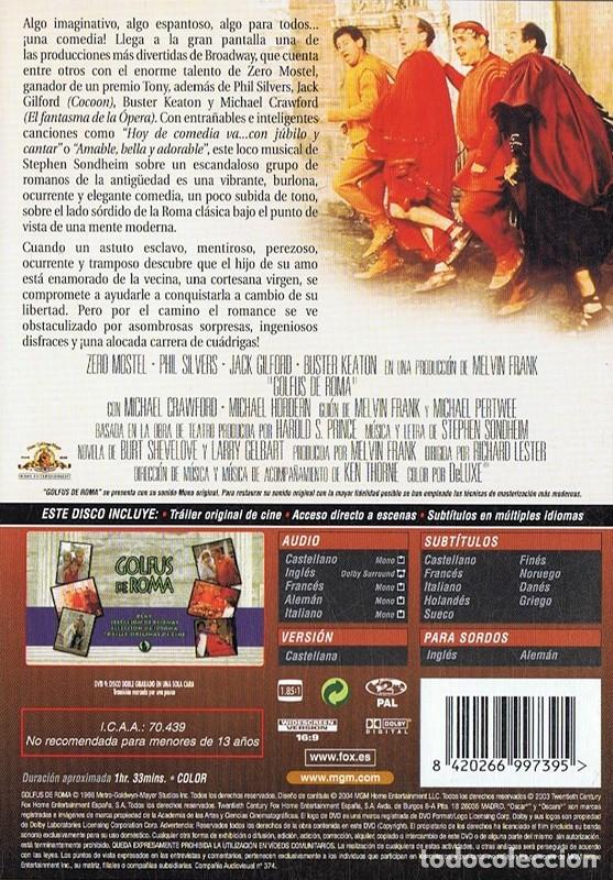 Cine: GOLFUS DE ROMA ( DVD).... - Foto 2
