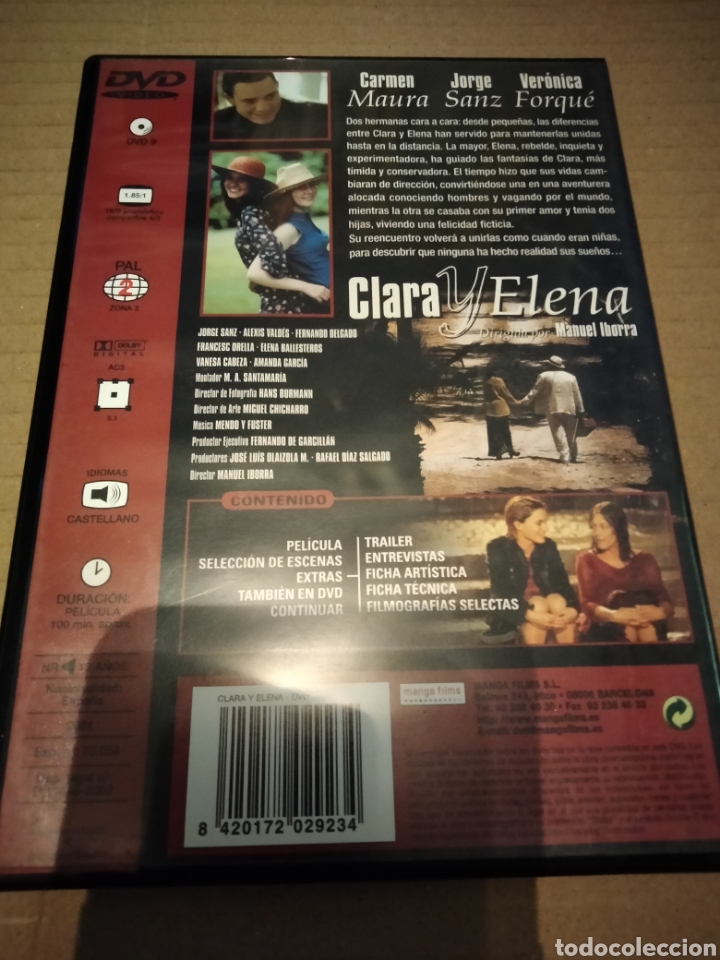 Cine: Clara y Elena dvd - 1 - Foto 2