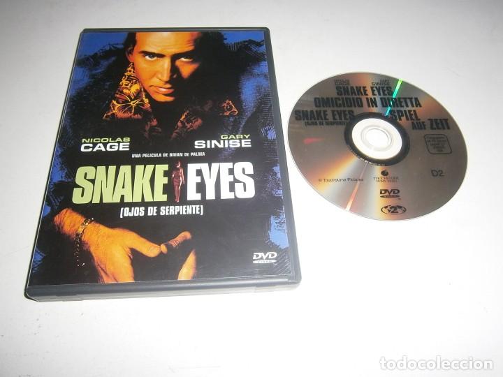 Cine: SNAKE EYES (OJOS DE SERPIENTE) DVD NICOLAS CAGE GARY SINISE BRIAN DE PALMA