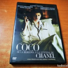 Cine: COCO CHANEL DVD DEL AÑO 2009 ESPAÑA AUDREY TAUTOU BENOIT POELVOORDE MARIE GILLAIN. Lote 317793048