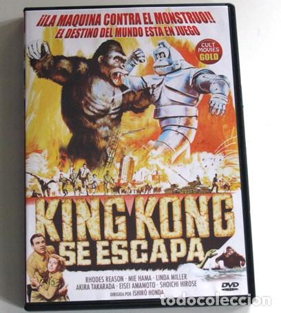Cine: KING KONG SE ESCAPA DVD PEL&Iacute;CULA &iquest; TERROR SUSPENSE ? REASON HAMA MILLER ISHIRO HONDA - ROBOT - JAP&Oacute;N