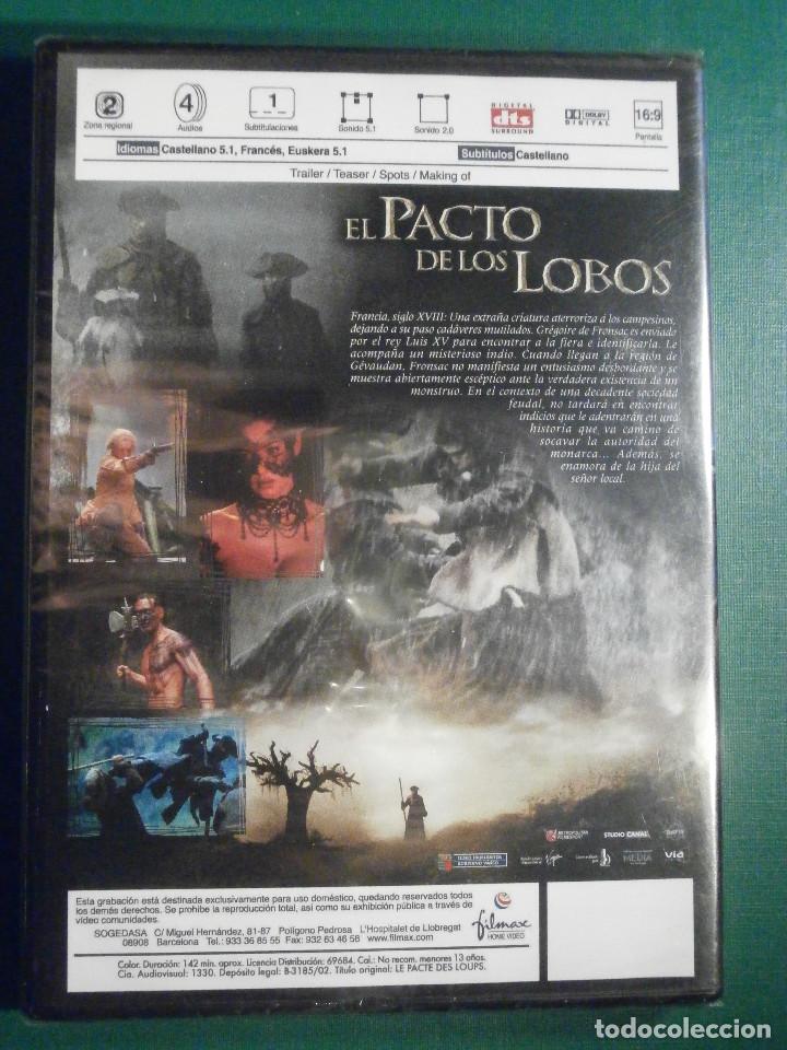 película dvd film - el pacto de los lobos - pre - Compra venta en  todocoleccion