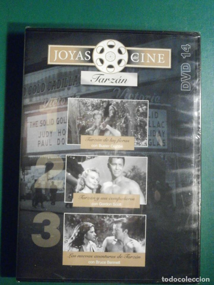 Cin&eacute;ma: 3 Pel&iacute;culas DVD - Tarzan De las Fieras, Y sus compa&ntilde;eros, Nuevas aventuras, Joyas Cine 14 Precintado