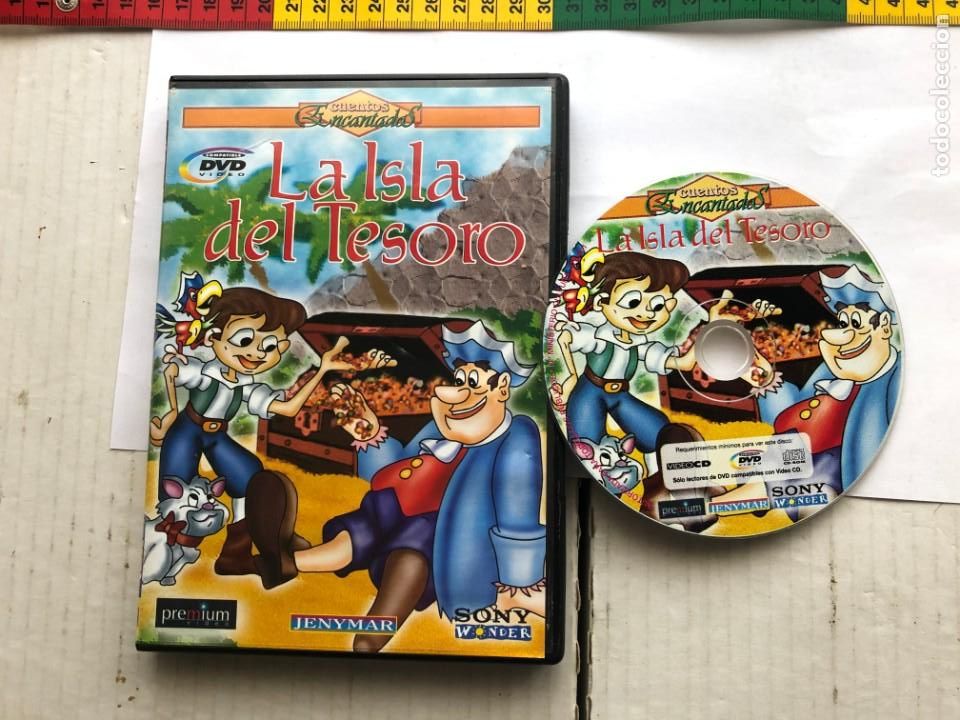 Cine: LA ISLA DEL TESORO CUENTOS ENCANTADOS - DVD KREATEN SONY WONDER JENYMAR PREMIUM VIDEO