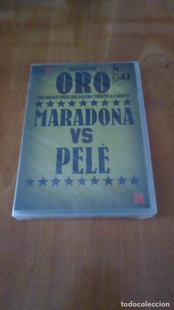 Cine: DUELOS DE ORO DOS MAESTROS DEL BALON FRENTE A FRENTE MARADONA VS PELE , NUEVA Y PRECINTADA
